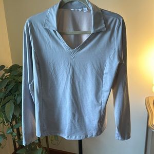 Lady Hagan long sleeve golf polo